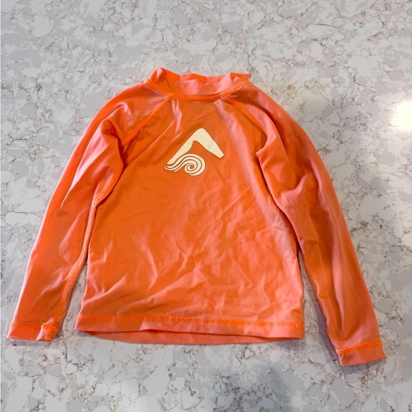 Amazon Kids Swim Rashguard - Orange - Picture 1 of 3